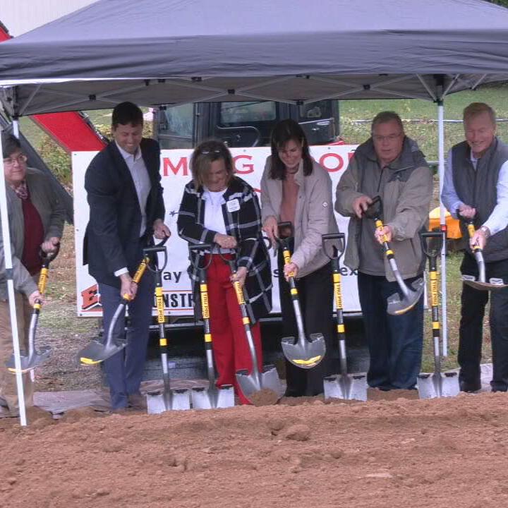 Groundbreaking for play area at St. Joseph Children's Home